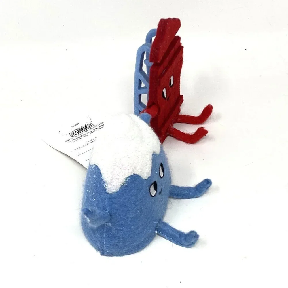 Target Christmas Felt Duo Figural Mountain And Sled Wondershop™ Tabletop Decor